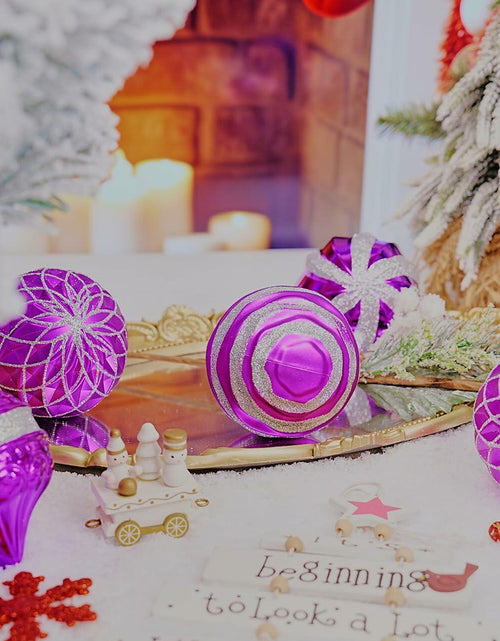 Load image into Gallery viewer, [Like New] Dohance Christmas Ornaments Set 9ct Tree Decoration Balls Holiday Decor
