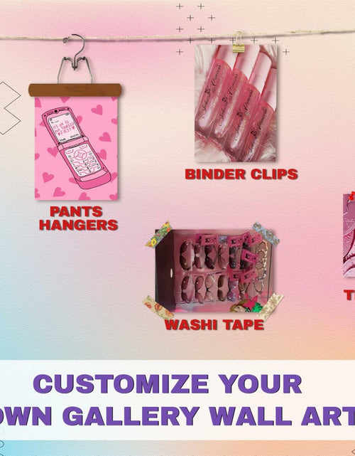 Load image into Gallery viewer, Lucky Numen Y2K Pink Posters 12PCS Teen Girls Bedroom Room Decor Unframed
