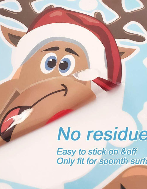 Load image into Gallery viewer, Christmas Window Clings Milky Snowflakes Xmas Stickers 160pcs Winter Decor
