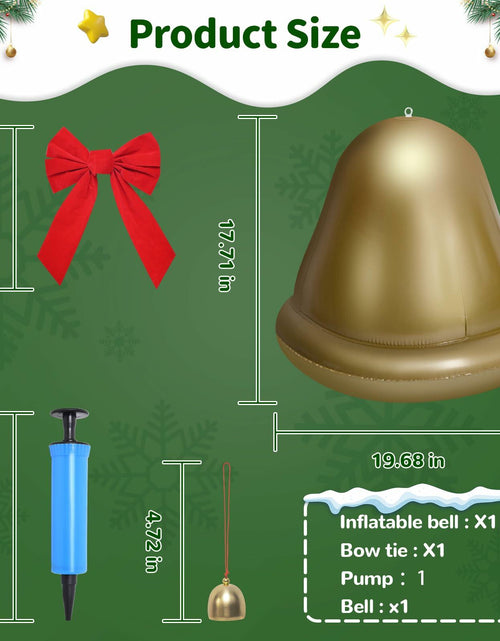 Load image into Gallery viewer, [Like New] Giant Inflatable Christmas Ball Outdoor Decoration PVC 21.6in 1pc
