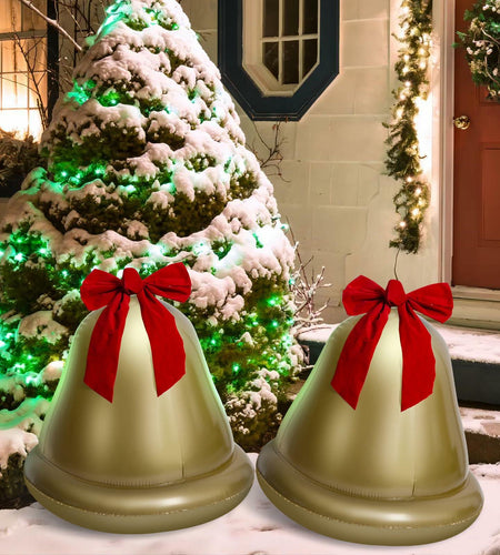 [Like New] Giant Inflatable Christmas Ball Outdoor Decoration PVC 21.6in 1pc