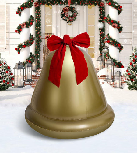 [Like New] Giant Inflatable Christmas Ball Outdoor Decoration PVC 21.6in 1pc