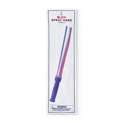Load image into Gallery viewer, Play Glow Glow Products Wand Patriotic Orange 8in July 4th
