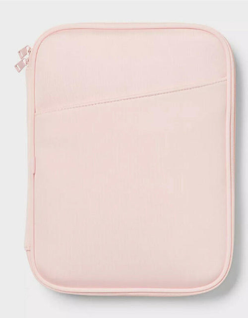 Load image into Gallery viewer, [Like New] Brightroom Zip Tablet Pouch Laptop Bag Blush Pink 12in x 9.25in
