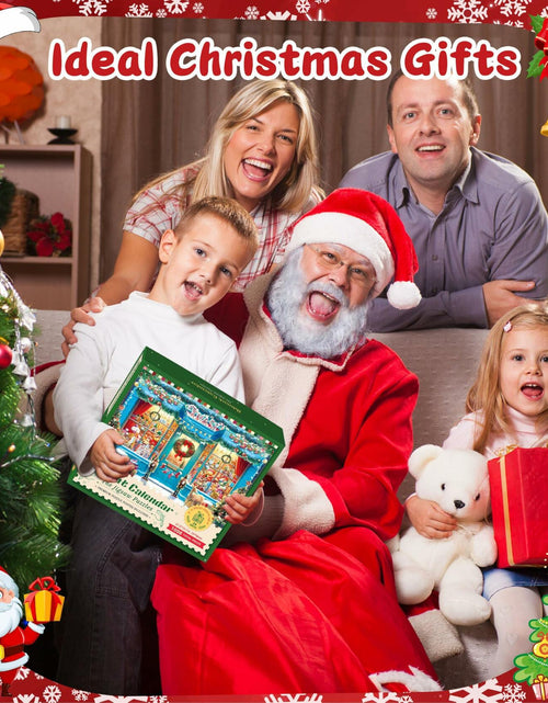 Load image into Gallery viewer, XMAS SHOP Advent Calendar Puzzle 1008 Pieces 24 Parts Christmas 2025
