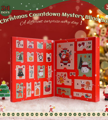 Christmas Advent Calendar 2025 24 Days Countdown Collectible Surprises Set