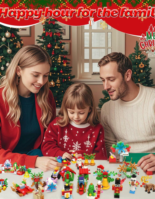 Load image into Gallery viewer, Advent Calendar 2024 Building Blocks Set 12-in-1 Countdown to Christmas
