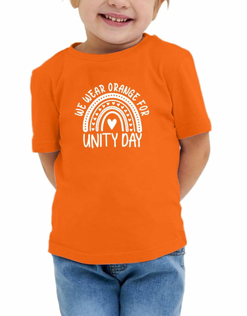Load image into Gallery viewer, Anti Bullying Kids Unity Day Shirt Be Kind Tee Boys Girls Size 2T-6T
