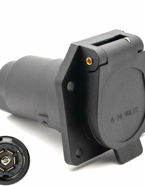Load image into Gallery viewer, UNORME 7-Pin RV Blade Trailer Wiring Harness Connector 7-Pin
