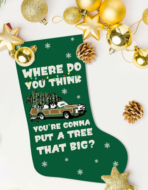 Load image into Gallery viewer, Christmas Vacation Stockings 2 Pack 16 Inch Griswold Family White
