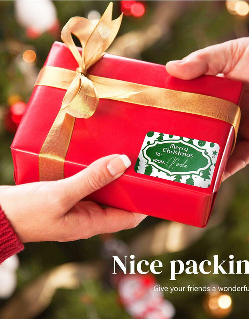 Load image into Gallery viewer, 90PC Christmas Stickers &amp; Labels DIY Gift Decoration Self Adhesive Xmas
