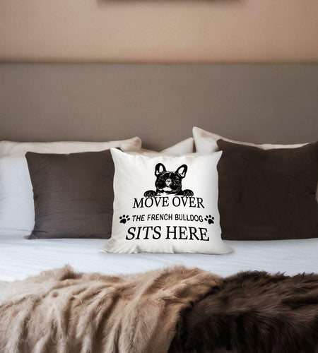 Huester French Bulldog Pillow Covers Dog Decor Gifts 18x18