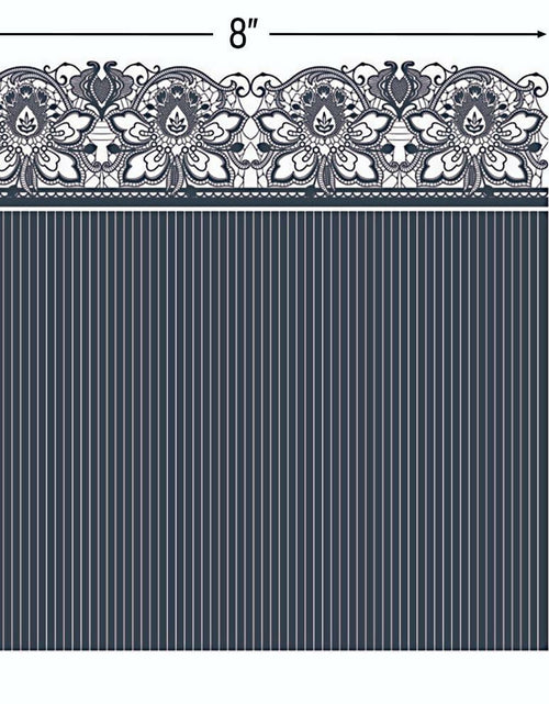 Load image into Gallery viewer, Elegant Lace Navy Paper Cocktail Napkins 5''x5'' Pack of 20 Premium
