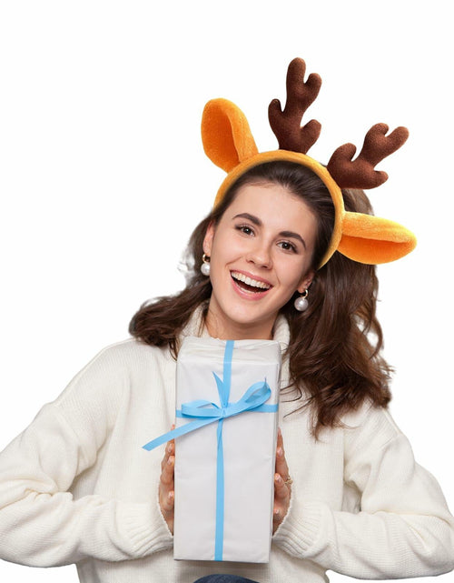 Load image into Gallery viewer, ZEYER Christmas Reindeer Antlers Headband Animal Ears 1PCS Women
