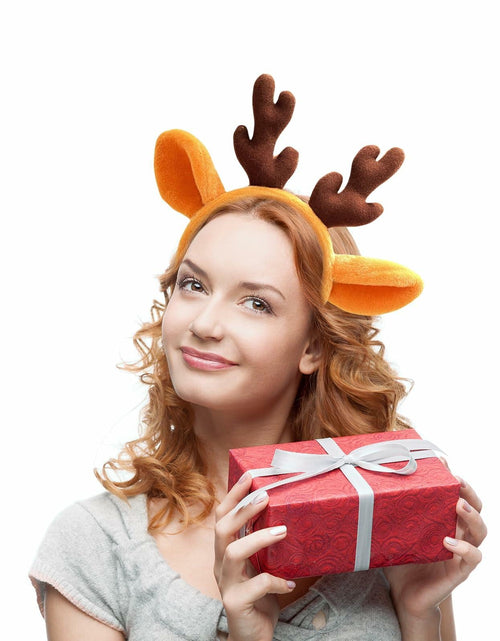 Load image into Gallery viewer, ZEYER Christmas Reindeer Antlers Headband Animal Ears 1PCS Women
