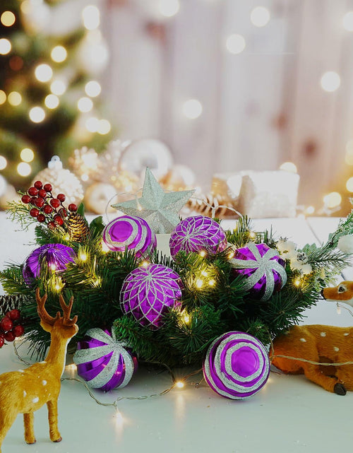 Load image into Gallery viewer, Dohance Christmas Ornaments Set 9ct Tree Decoration Balls Holiday Decor
