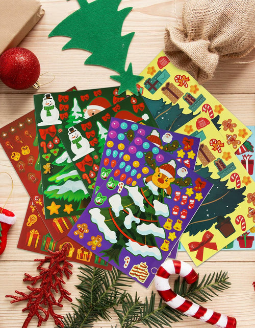 Load image into Gallery viewer, 40 Sheets Christmas Tree Stickers DIY Crafts Party Present Supply
