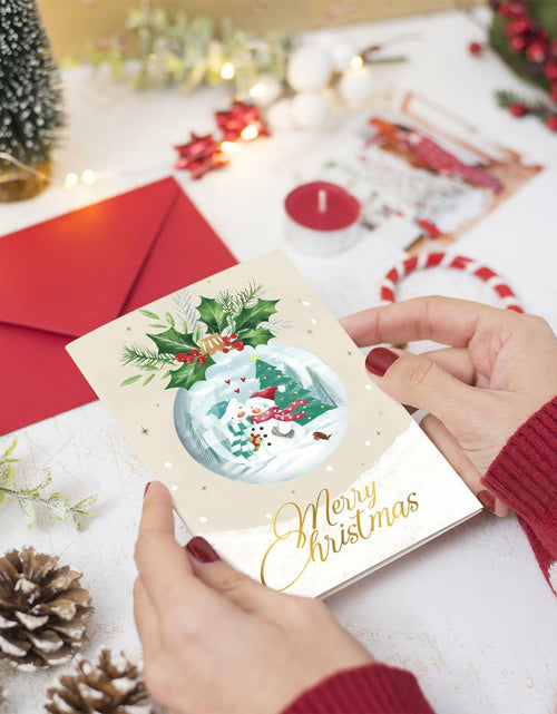 Load image into Gallery viewer, [Like New] STYPOP Christmas Cards 24-Pack 4x6 Assorted Designs with Envelopes
