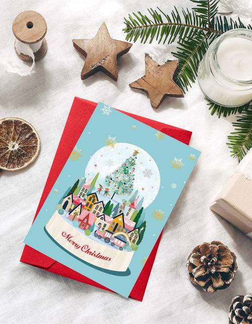 Load image into Gallery viewer, [Like New] STYPOP Christmas Cards 24-Pack 4x6 Assorted Designs with Envelopes
