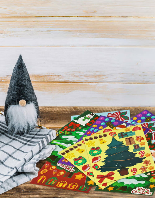 Load image into Gallery viewer, 40 Sheets Christmas Tree Stickers DIY Crafts Party Present Supply

