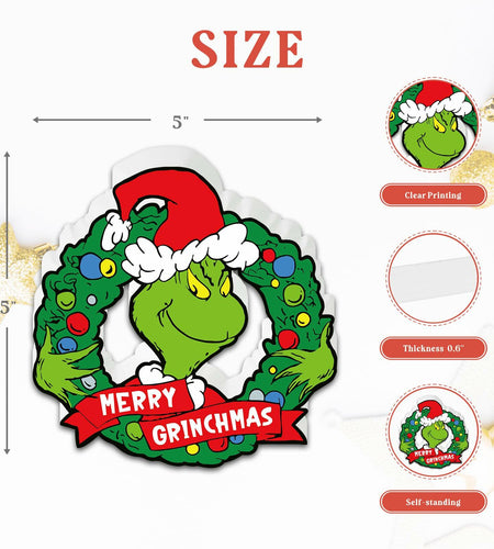 Whoville Merry Christmas Wood Sign Funny Tiered Tray Farmhouse Decor