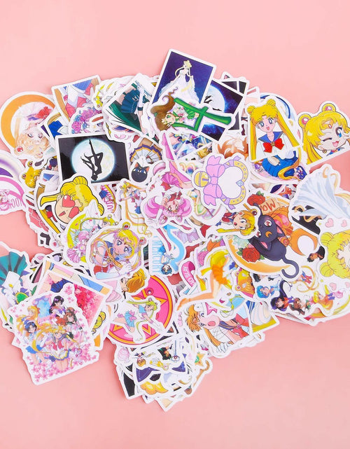 Load image into Gallery viewer, Babymiu Anime Moon Stickers 200 Pcs Vinyl Decals Party Supplies BA189
