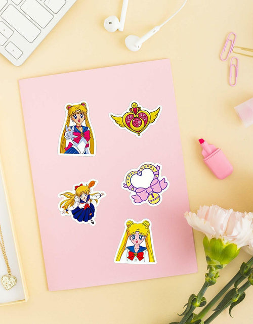 Load image into Gallery viewer, Babymiu Anime Moon Stickers 200 Pcs Vinyl Decals Party Supplies BA189
