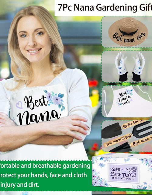 Load image into Gallery viewer, Hexagram Women Garden Tools Kit Outdoor Horticulture Starter Kit Nana Gift
