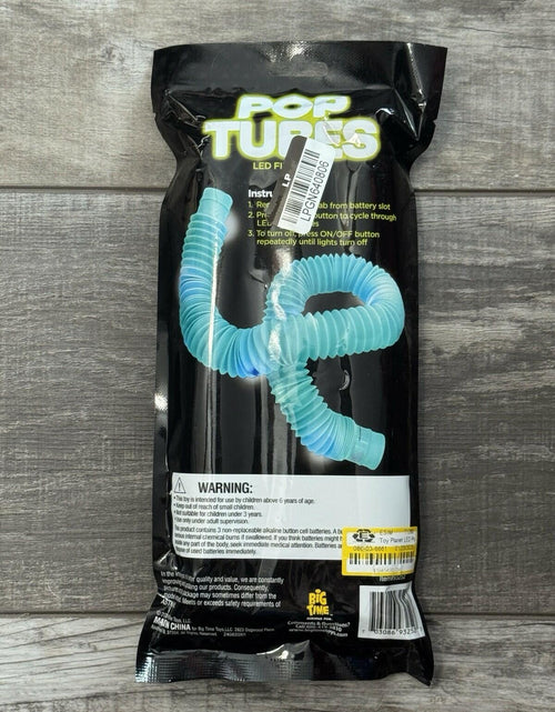 Load image into Gallery viewer, Toy Planet Pop Tubes LED Fidget Sensory Toy P1 Light Up Tubes
