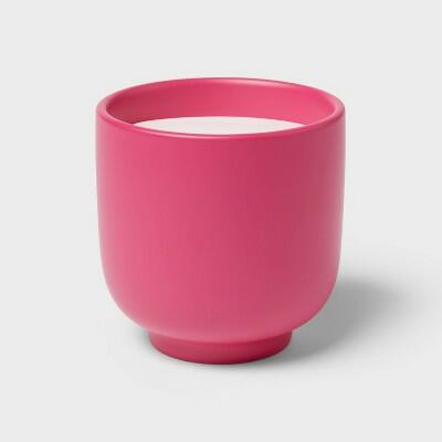Load image into Gallery viewer, Room Essentials™ 2-Wick Ceramic Jar Candle Passionfruit Punch 13.5oz
