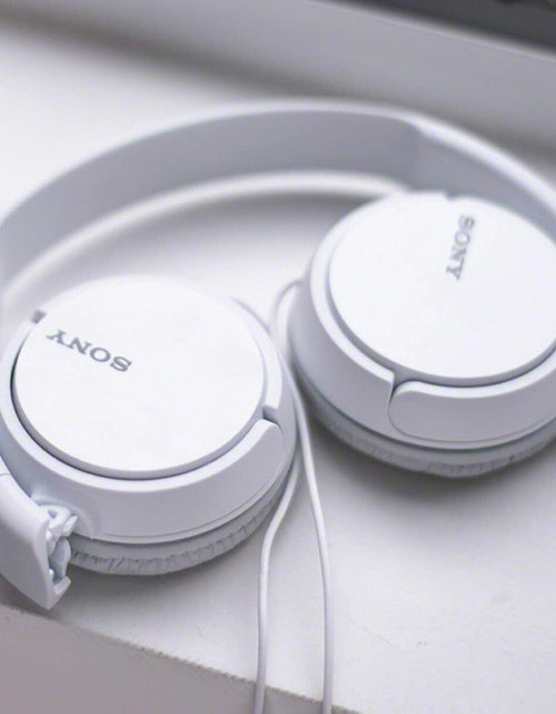 Load image into Gallery viewer, Sony MDR-ZX110 ZX Series Stereo Headphones White Lightweight 0.8oz
