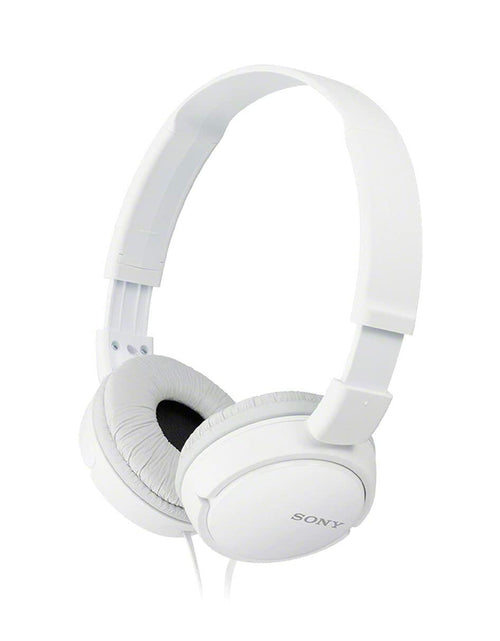 Load image into Gallery viewer, Sony MDR-ZX110 ZX Series Stereo Headphones White Lightweight 0.8oz
