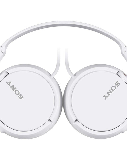 Load image into Gallery viewer, Sony MDR-ZX110 ZX Series Stereo Headphones White Lightweight 0.8oz
