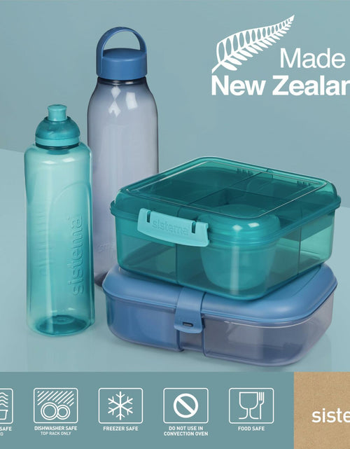 Load image into Gallery viewer, Sistema PDQ Ribbon Lunch To Go 1.1L Container BPA Free
