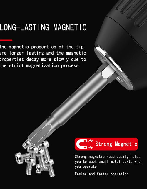 Load image into Gallery viewer, WEALD TRIBE 8pc 1/4" Hex Metric Screwdriver Bit Set S2 Steel Magnetic 4 Inch

