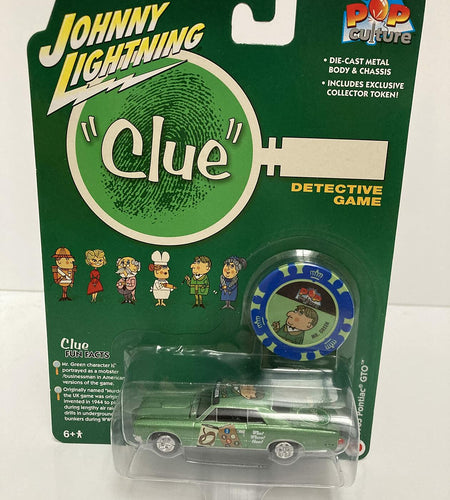 Johnny Lightning Pop Culture 1965 Pontiac GTO Clue JLPC004 Diecast Car