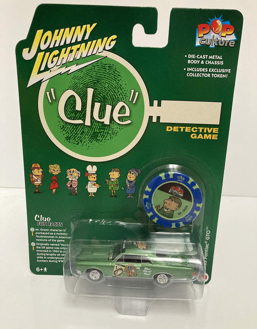 Load image into Gallery viewer, Johnny Lightning Pop Culture 1965 Pontiac GTO Clue JLPC004 Diecast Car
