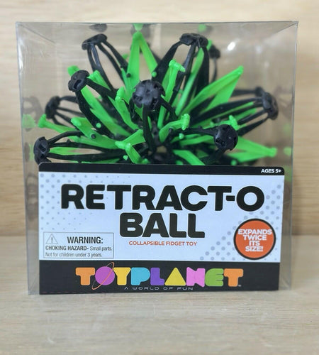 Toy Planet Retract-O Ball Collapsible Fidget Toy