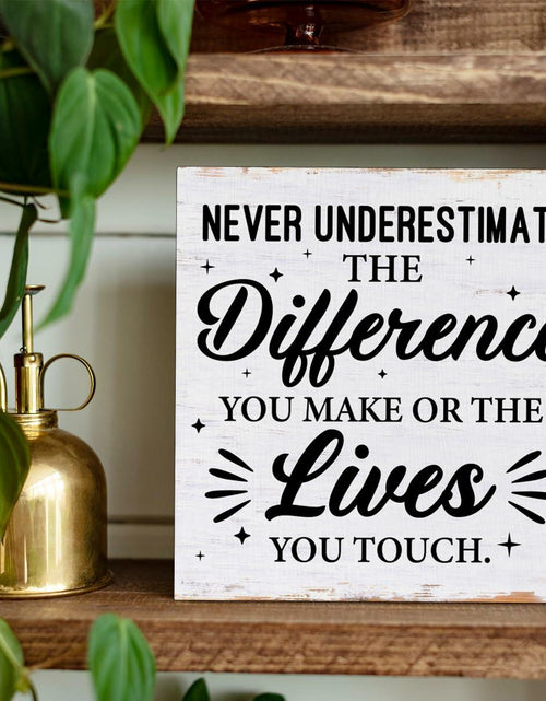 Load image into Gallery viewer, Coworker Appreciation Wood Sign Desk Decor 6.3x6.3 Inches Office Gift
