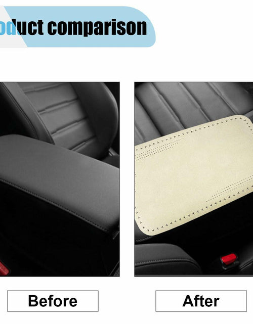 Load image into Gallery viewer, LAINLOY Car Center Console Pad Leather Armrest Cover Universal
