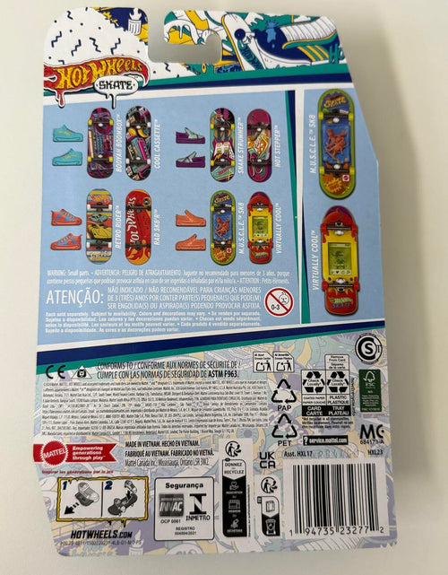 Load image into Gallery viewer, Hot Wheels Skate Miniature Finger Skateboard Set 2 Pack with Accessories
