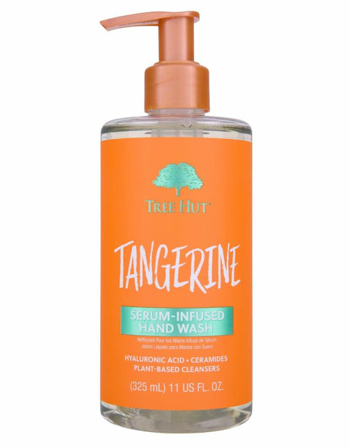 Load image into Gallery viewer, Tree Hut Tangerine Serum Infused Hand Wash Nourish Hydrate 11 fl oz
