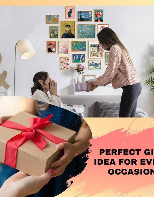 Load image into Gallery viewer, 365DoRoTeYa Colorful Eclectic Gallery Wall Art Set 17 PCS Unframed
