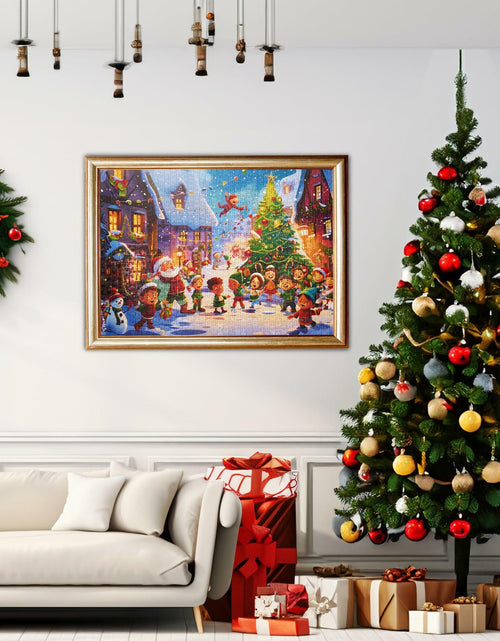 Load image into Gallery viewer, Advent Calendar 2025 Christmas Jigsaw Puzzle 1000pcs 24 Days Countdown
