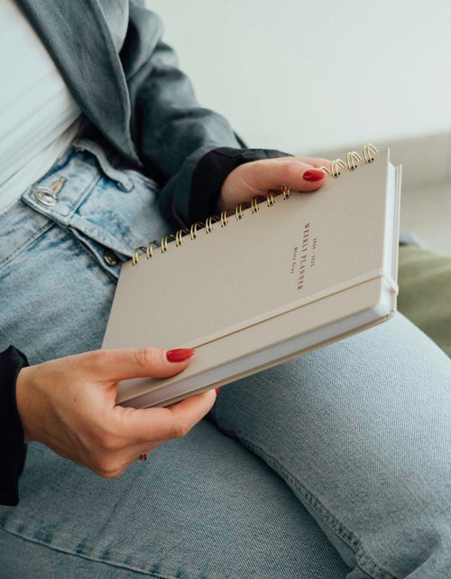 Load image into Gallery viewer, [Like New] Kokonote Misty Gray 2024-2025 A5 Academic Weekly Planner 12 Months
