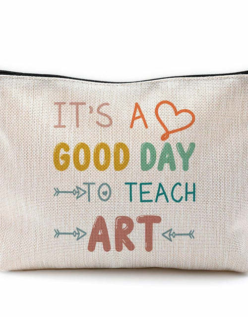 Load image into Gallery viewer, NEGIGA Physics Teacher Makeup Bag Travel Cosmetic Pouch Zipper Case
