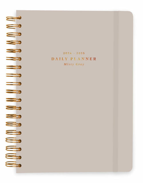 Load image into Gallery viewer, [Like New] Kokonote Misty Gray 2024-2025 A5 Academic Weekly Planner 12 Months
