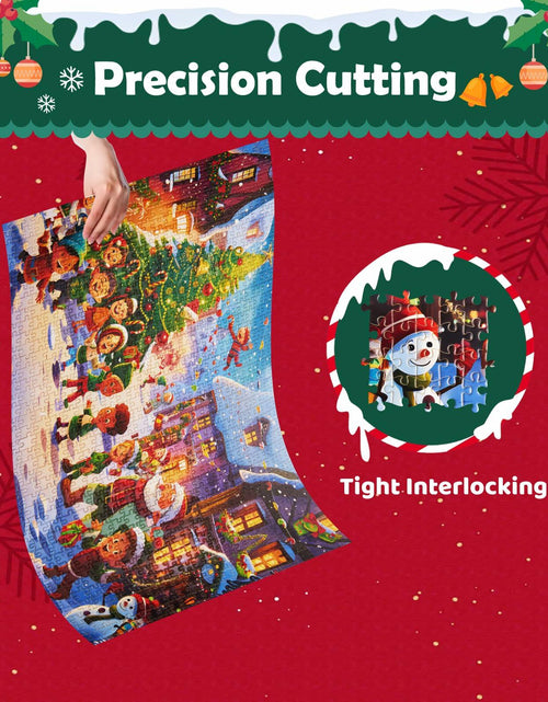Load image into Gallery viewer, Advent Calendar 2025 Christmas Jigsaw Puzzle 1000pcs 24 Days Countdown
