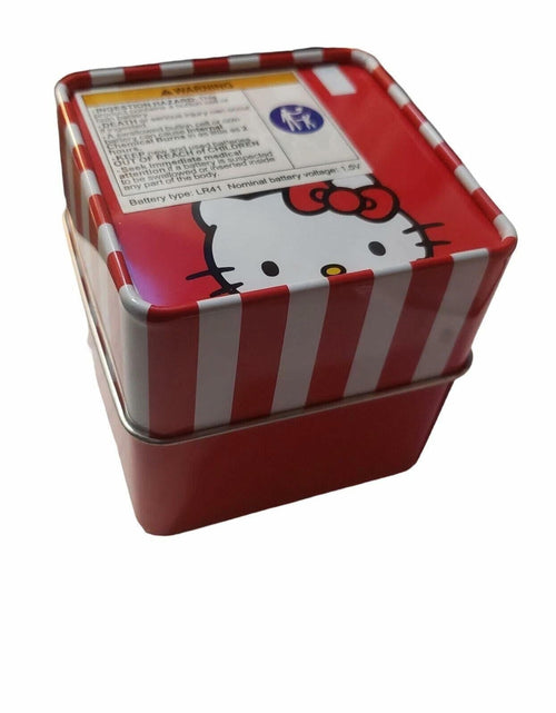 Load image into Gallery viewer, [Like_new] Sanrio Hello Kitty Kids LCD Watch Pink Glitter Strap Adjustable Fit 5.5-8"
