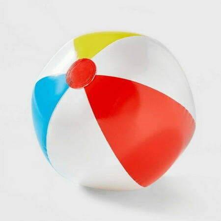 Load image into Gallery viewer, Sun Squad Classic Beach Ball 14" - Pool Game Toy for Ages 2+ Years
